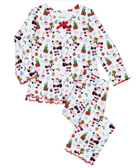 Loose Fit Ruffle PJ Set (Toddler, Little Kid & Big Kid)