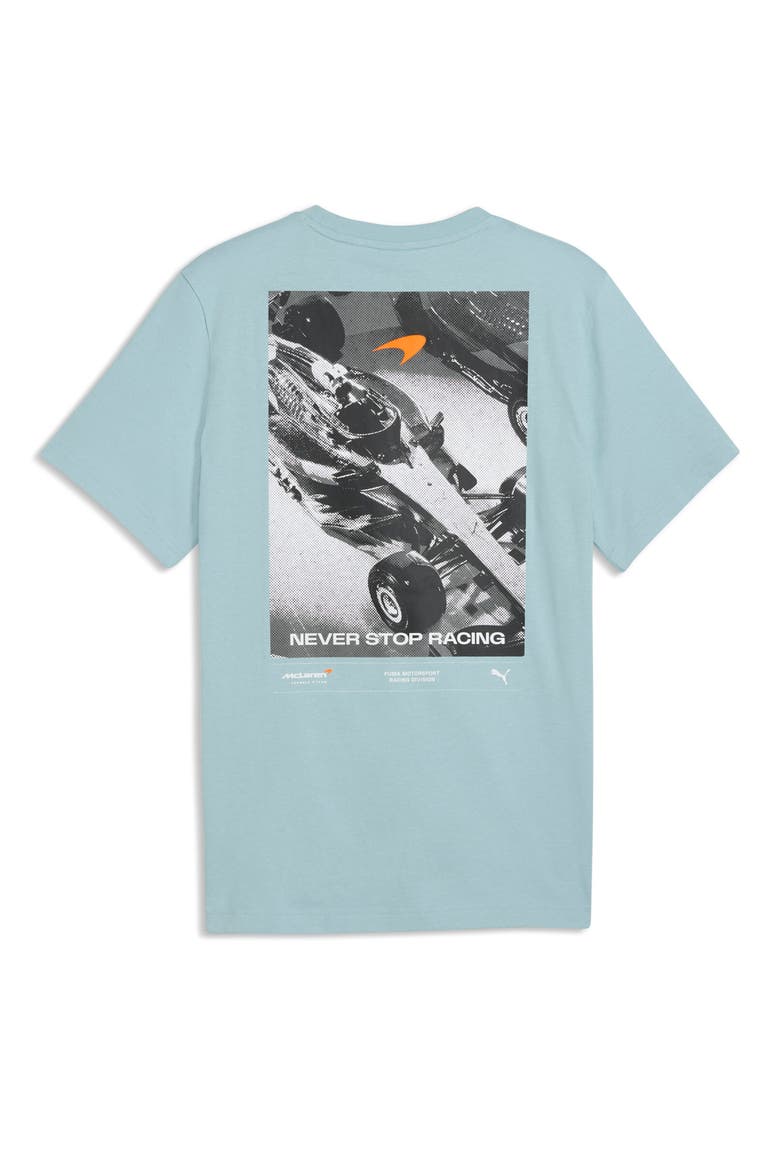 McLaren Cotton Graphic T-Shirt, Alternate, color, SEAFOAM