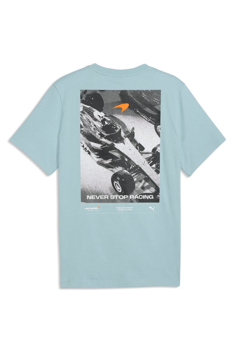 PUMA McLaren Cotton Graphic T-Shirt, Alternate, color, Seafoam