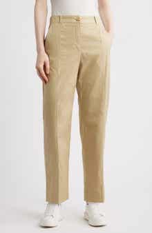 BOSS Tecarino Straight Leg Crop Pants