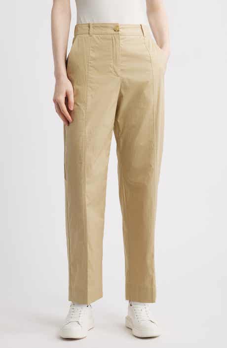 BOSS Tecarino Straight Leg Crop Pants