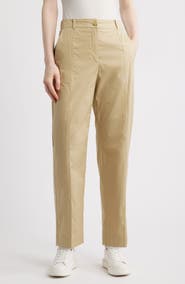 BOSS Tecarino Straight Leg Crop Pants