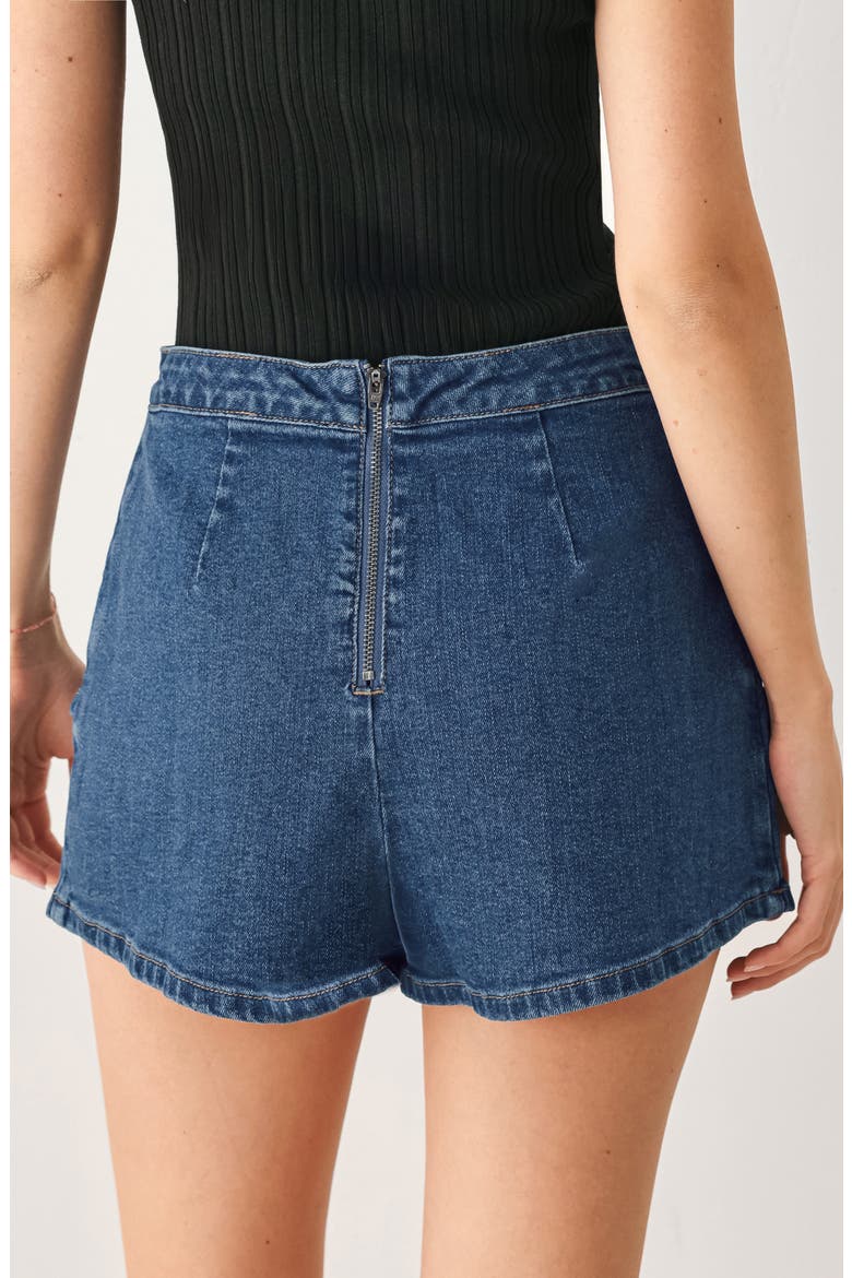 Envelope Skort, Alternate, color, INDIGO
