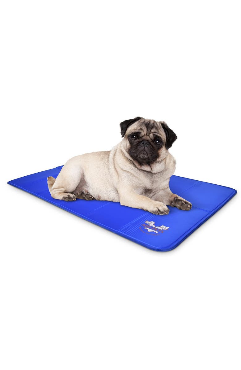 Arf Pets Dog Cooling Mat with Durable Non-Toxic Gel Design, Main, color, Grey