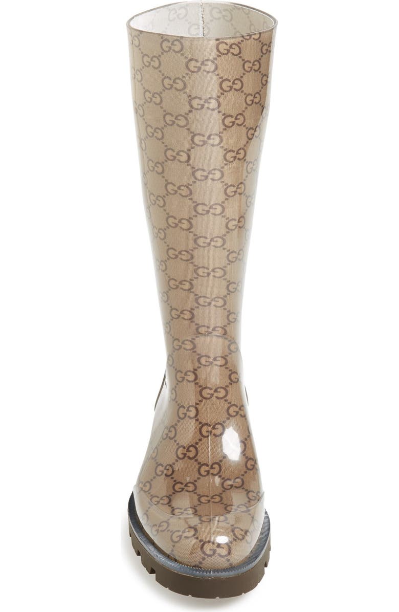 Gucci 'Edimburg GG' Rain Boot, Alternate, color,