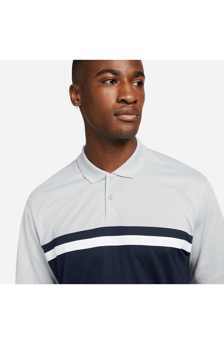 Nike Golf Dri-FIT Victory Golf Polo, Alternate, color, Smoke Grey/ Obsidian/ White