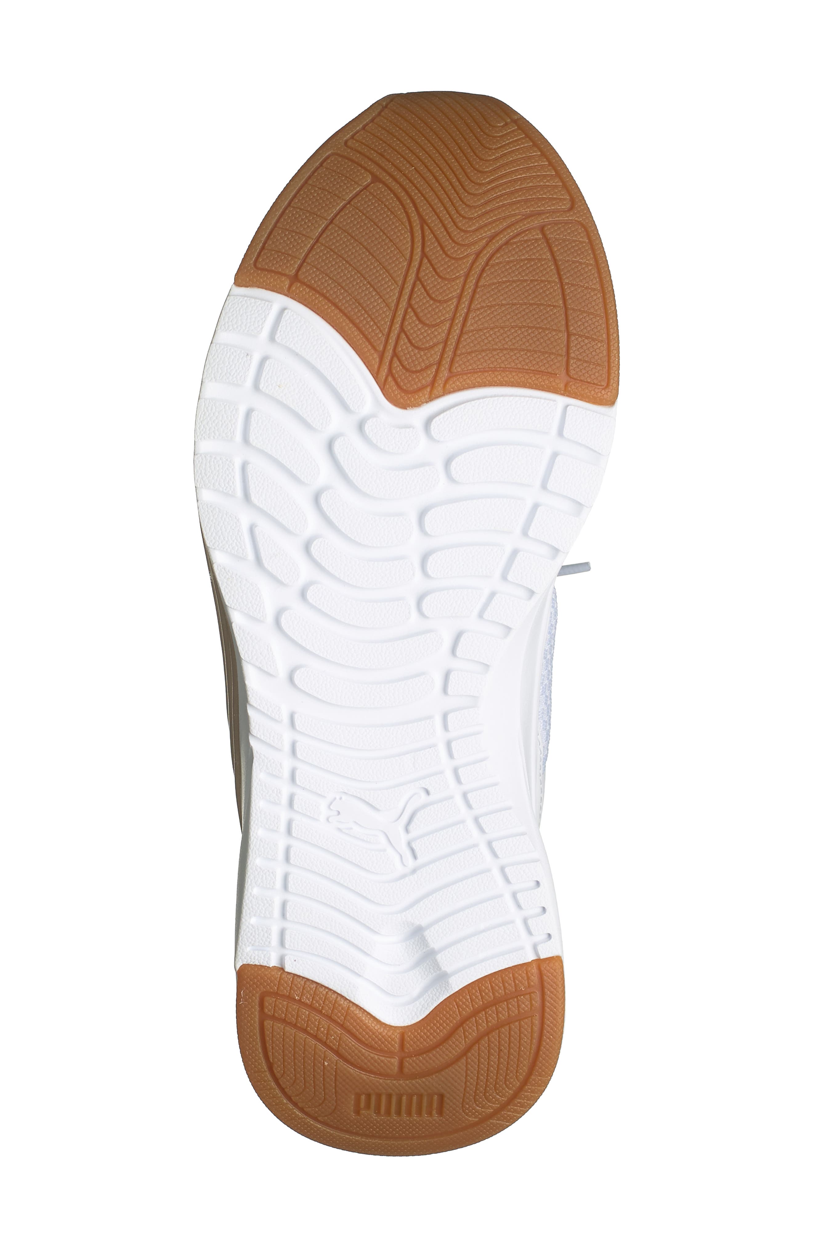 Softride Ruby Luxe Sneaker, Alternate, color, PUMA WHITE-PUMA GOLD