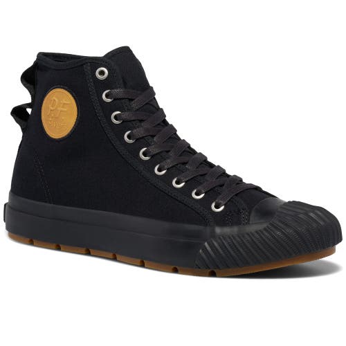 Pf Flyers P.f. Flyers Grounder High-top Sneaker In Black