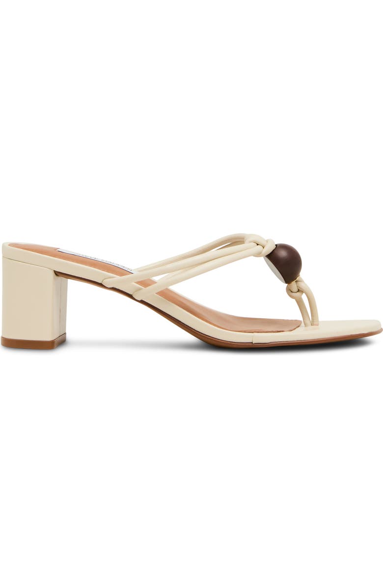 Steve Madden Remedy Block Heel Sandal, Alternate, color, Bone Leather