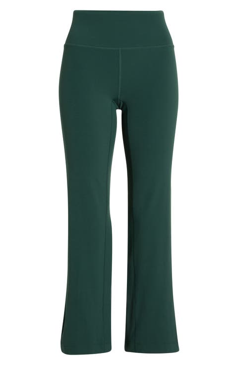 Studio Luxe High Waist Flare Ankle Pants