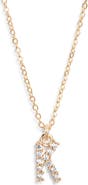 Set & Stones Gemma Initial Necklace