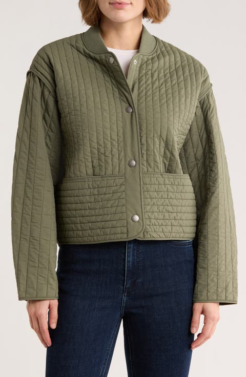 Bobbi Cropped Quilted Jacket