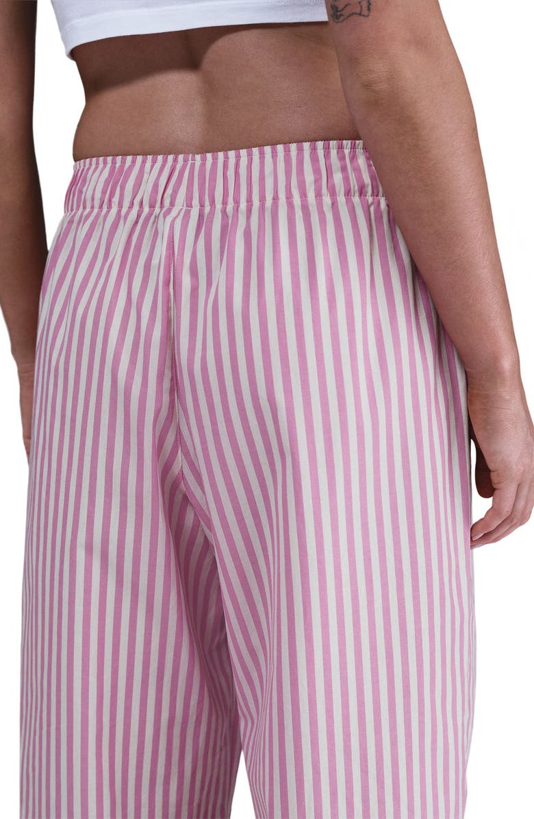 Nike Sportswear Stripe Poplin Pants, Alternate, color, Playful Pink/ Sail/ Black