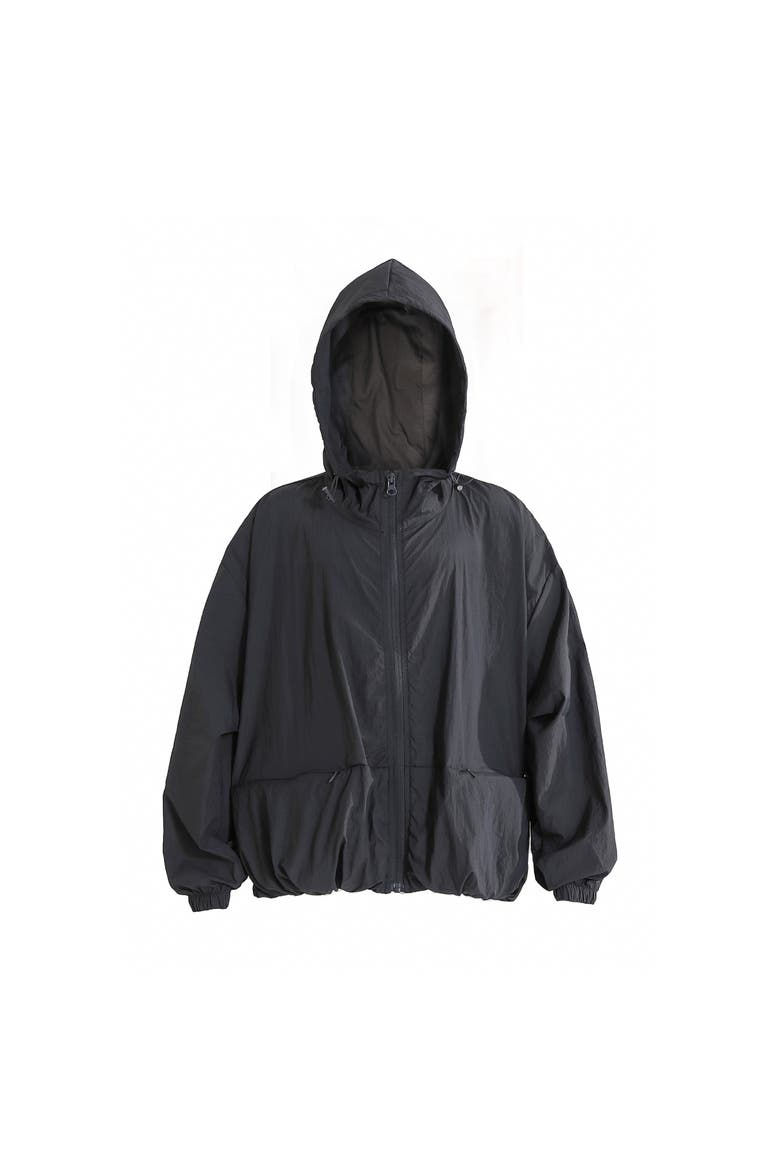 Hooded Jacket, Main, color, Black