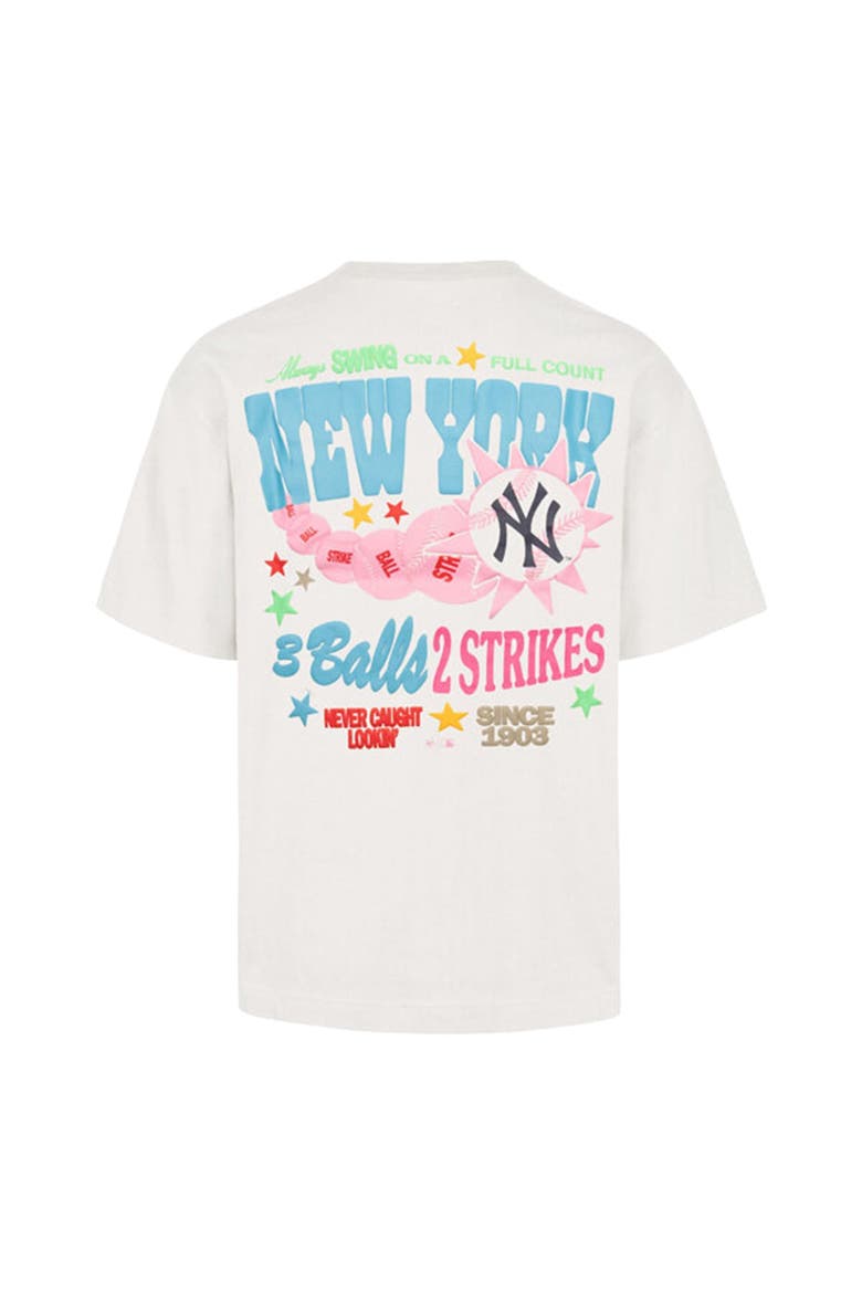 Unisex '47  Cream New York Yankees Turnpike Chuck Foundation T-Shirt, Alternate, color, Cream