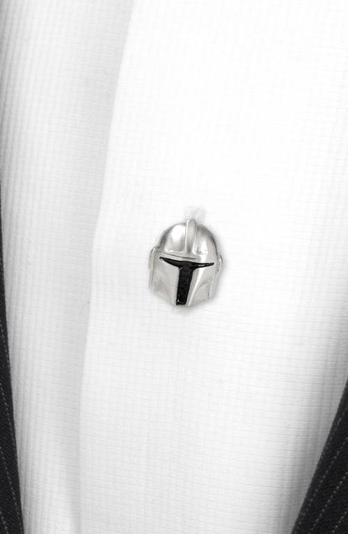 Cufflinks, Inc . 3d Mandalorian Helmet Shirt Studs In Metallic