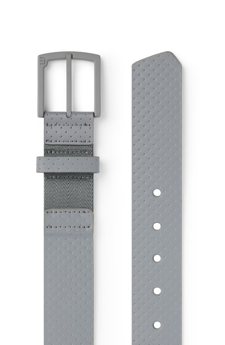 TravisMathew Pilatus 2.0 Leather Belt, Alternate, color, Quiet Shade