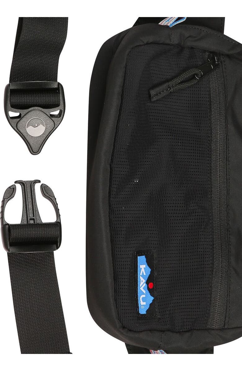 KAVU Cattle Point Sling Bag, Alternate, color, Black
