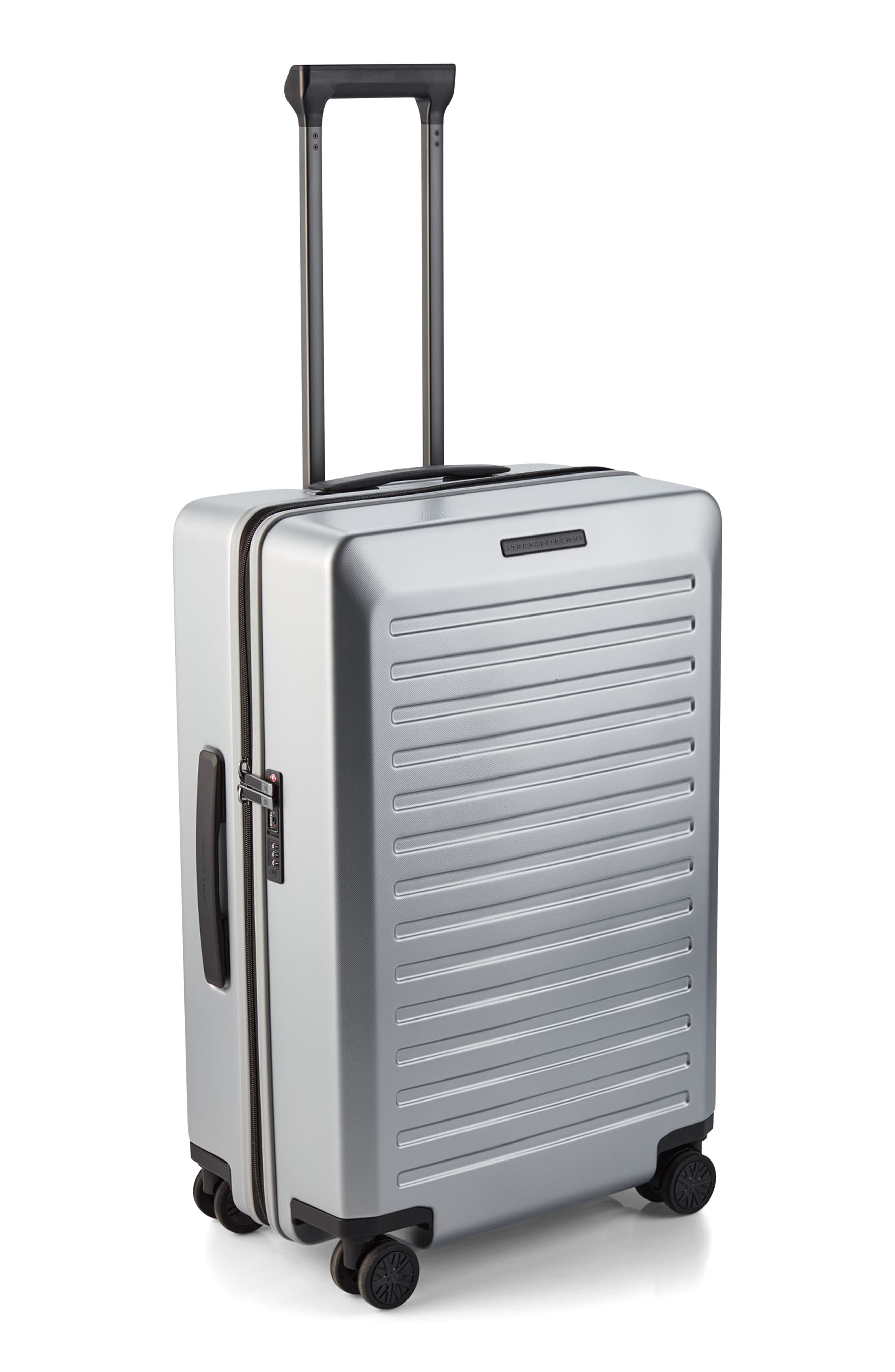 Porsche Design Voyager 27-Inch Hardside Spinner Suitcase, Main, color, Silver