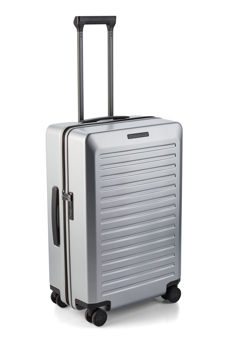 Voyager 27-Inch Hardside Spinner Suitcase, Main, color, SILVER