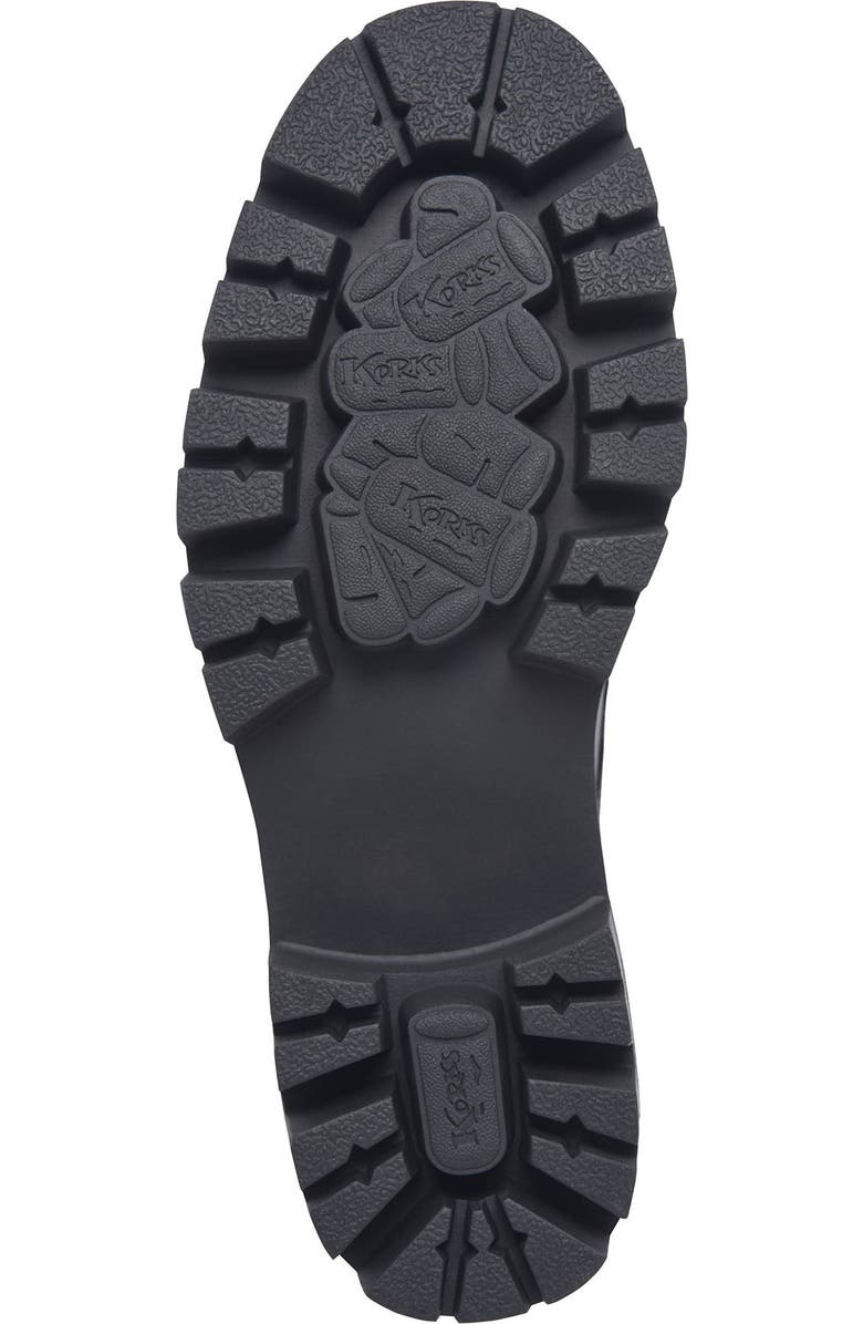 KORKS Veda Lug Sole Platform Derby, Alternate, color, Black