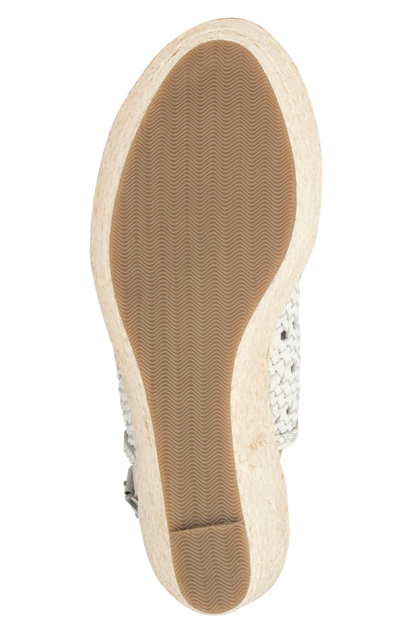 VINTAGE FOUNDRY Cynthia Platform Wedge Sandal, Alternate, color, White