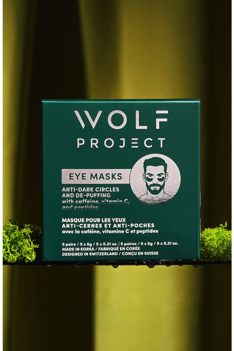5-Pair Eye Mask Boosters, Alternate, color, BLACK