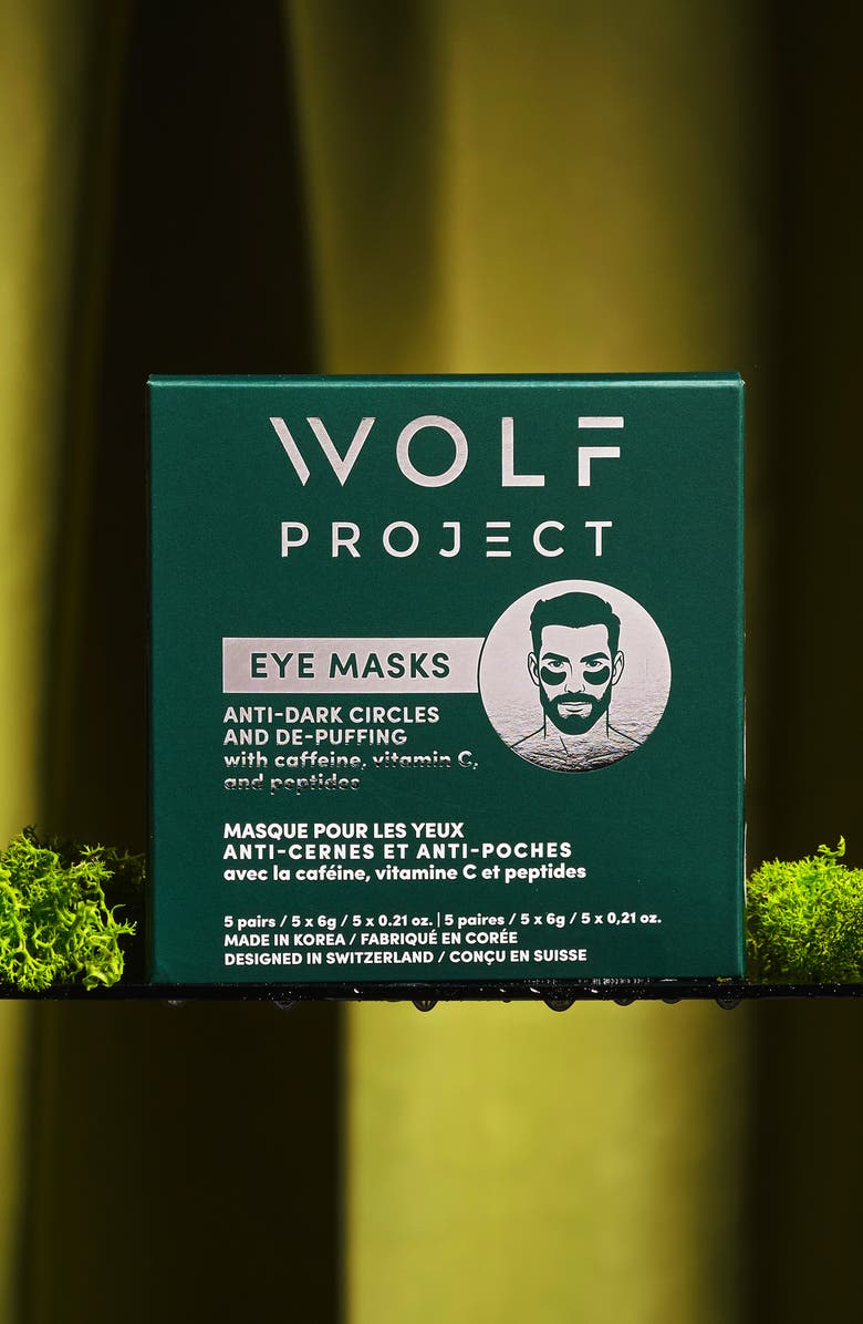 Wolf Project 5-Pair Eye Mask Boosters, Alternate, color, 