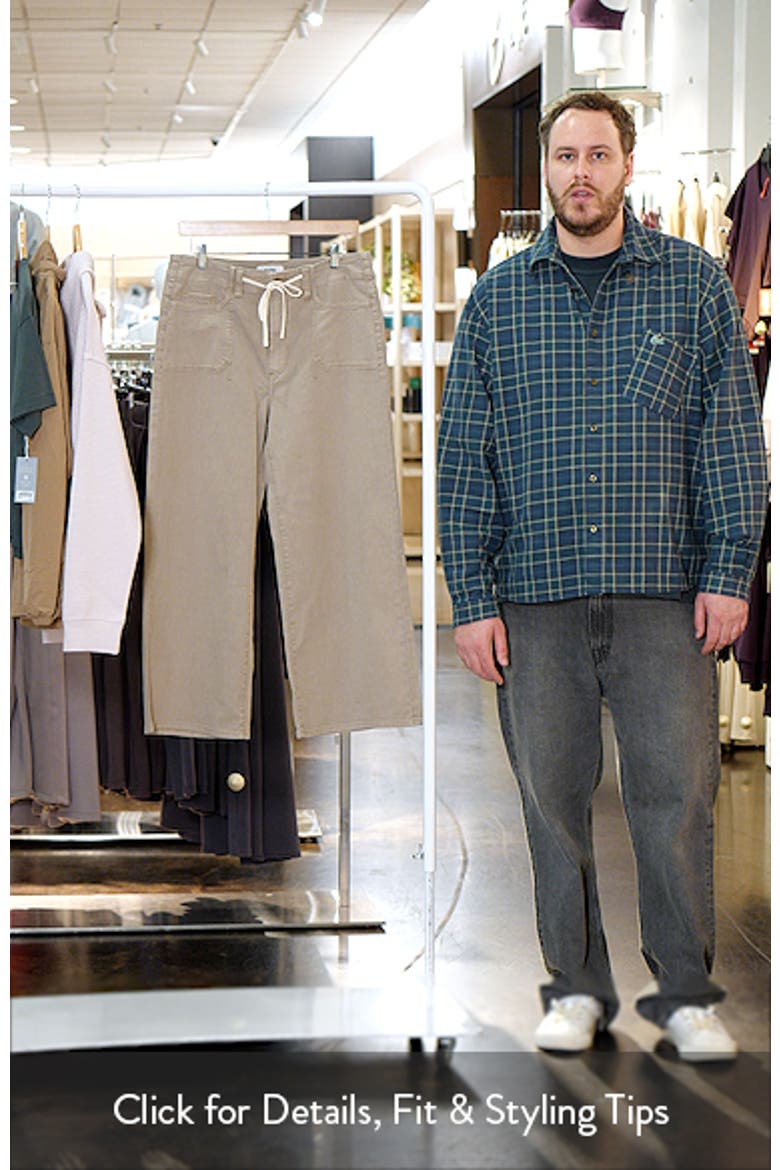 Ari Drawstring High Waist Wide Leg Pants video