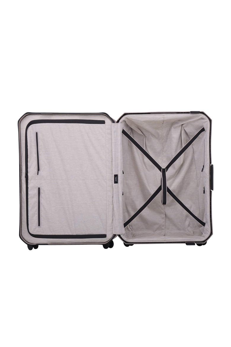 Voja Large check in 30 inch Lightweight Luggage, Alternate, color, Warm Gray