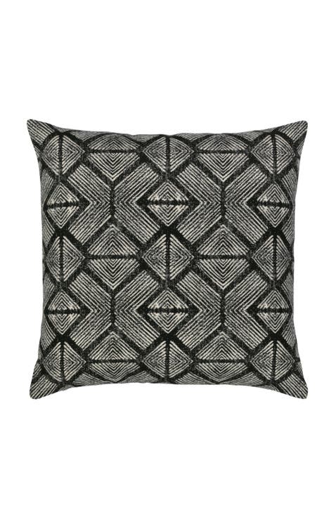 Bakuba Indoor & Outdoor Woven Accent Pillow