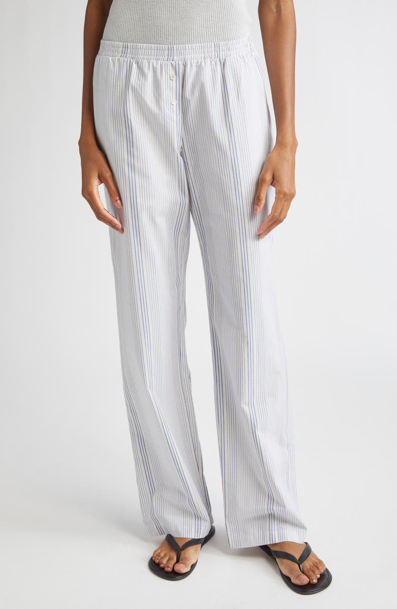 Paloma Wool Kimoto Organic Cotton Blend Pants, Main, color, Multicolored