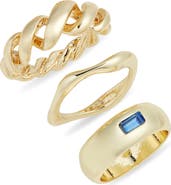 Nordstrom 3-Pack Assorted Rings