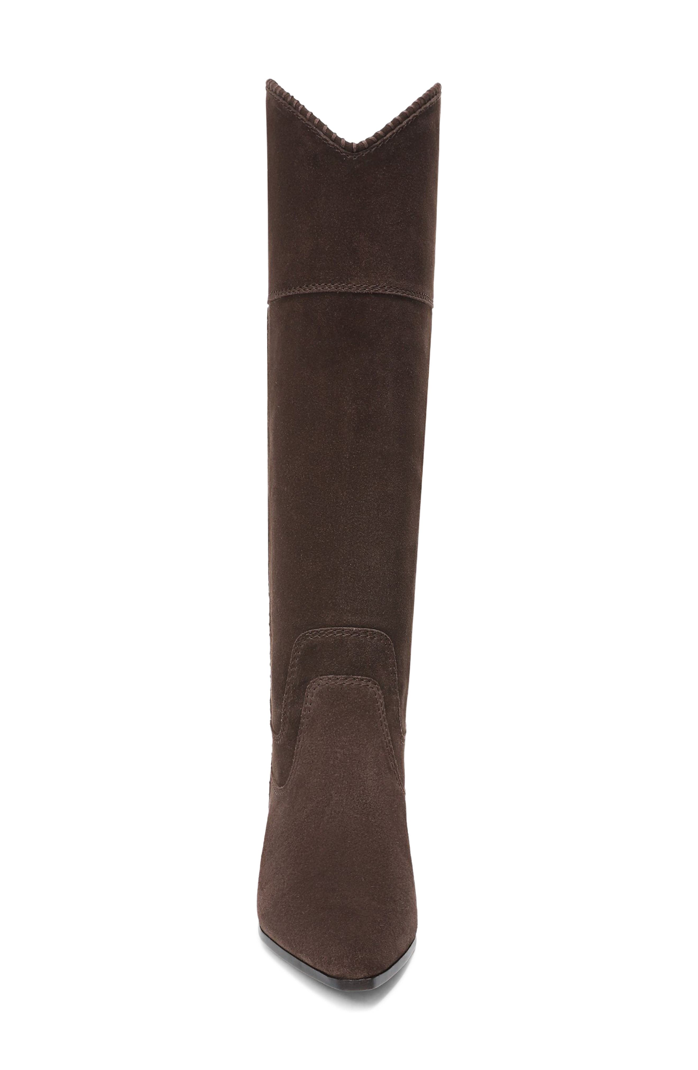Finleah Knee High Boot, Alternate, color, DARK BROWN