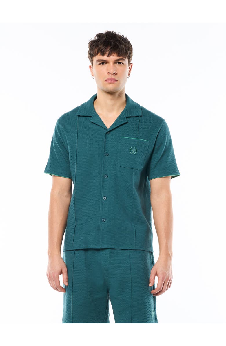 Sergio Tacchini Rilssasto Cabana Shirt, Main, color, Mediterranea