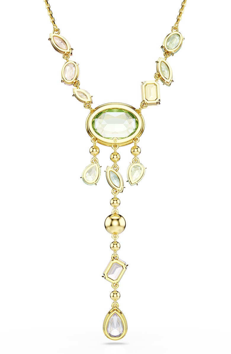 Swarovski Gema Crystal Y-Necklace, Alternate, color, 