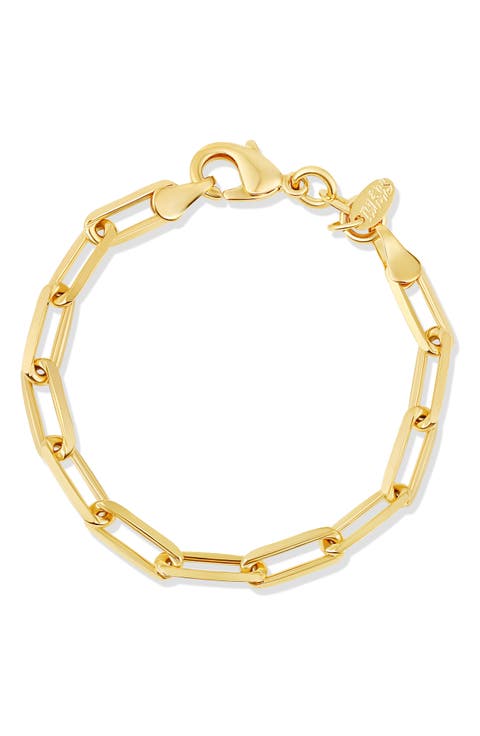 Paper Clip Chain Bracelet