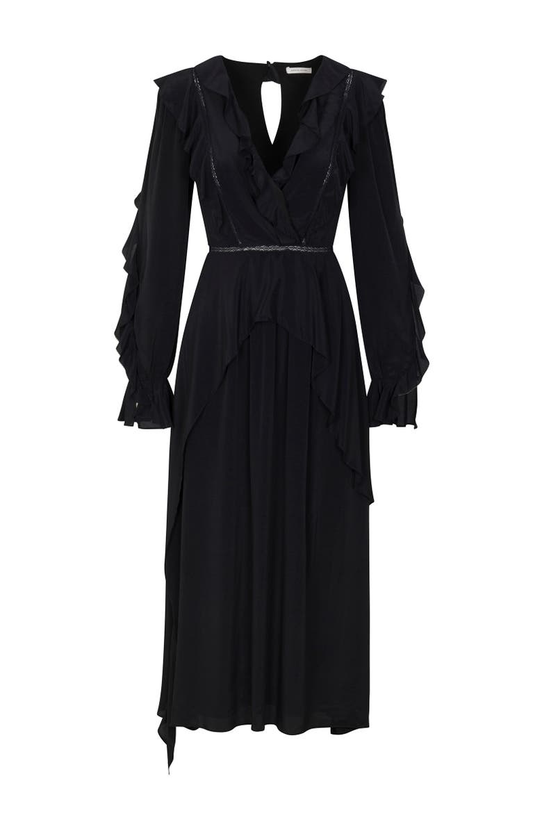 Rebecca Taylor Lillith Dress, Alternate, color, Black