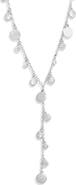 Nordstrom Shaky Pavé Cubic Zirconia Y-Necklace