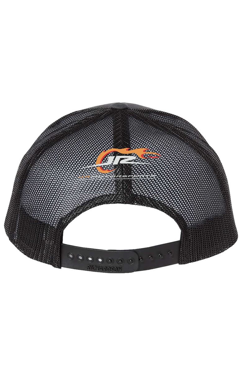 JR MOTORSPORTS OFFICIAL TEAM APPAREL Men's JR Motorsports Official Team Apparel Black Sammy Smith TMC Trucker Adjustable Hat, Alternate, color, Black