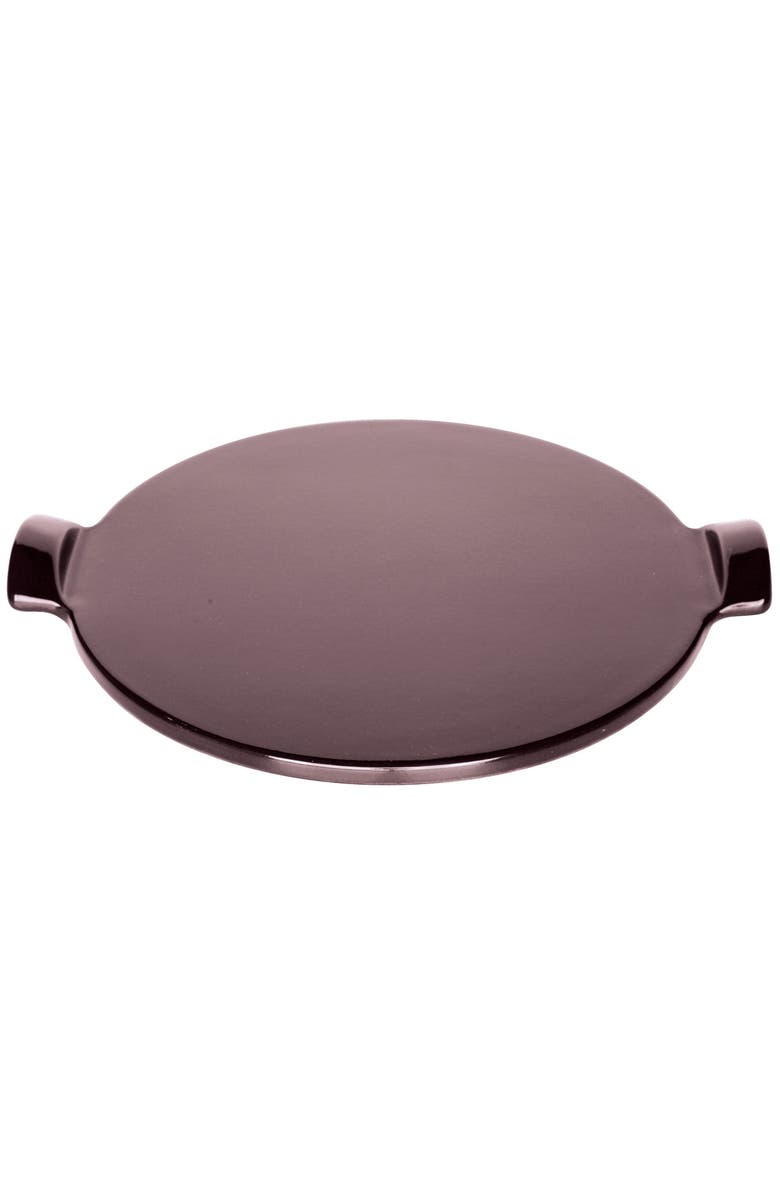 Emile Henry Made in France 14.5-Inch Flame Top Pizza Stone, Main, color, Figue