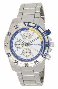 True Religion Chronograph Bracelet Watch, 43mm