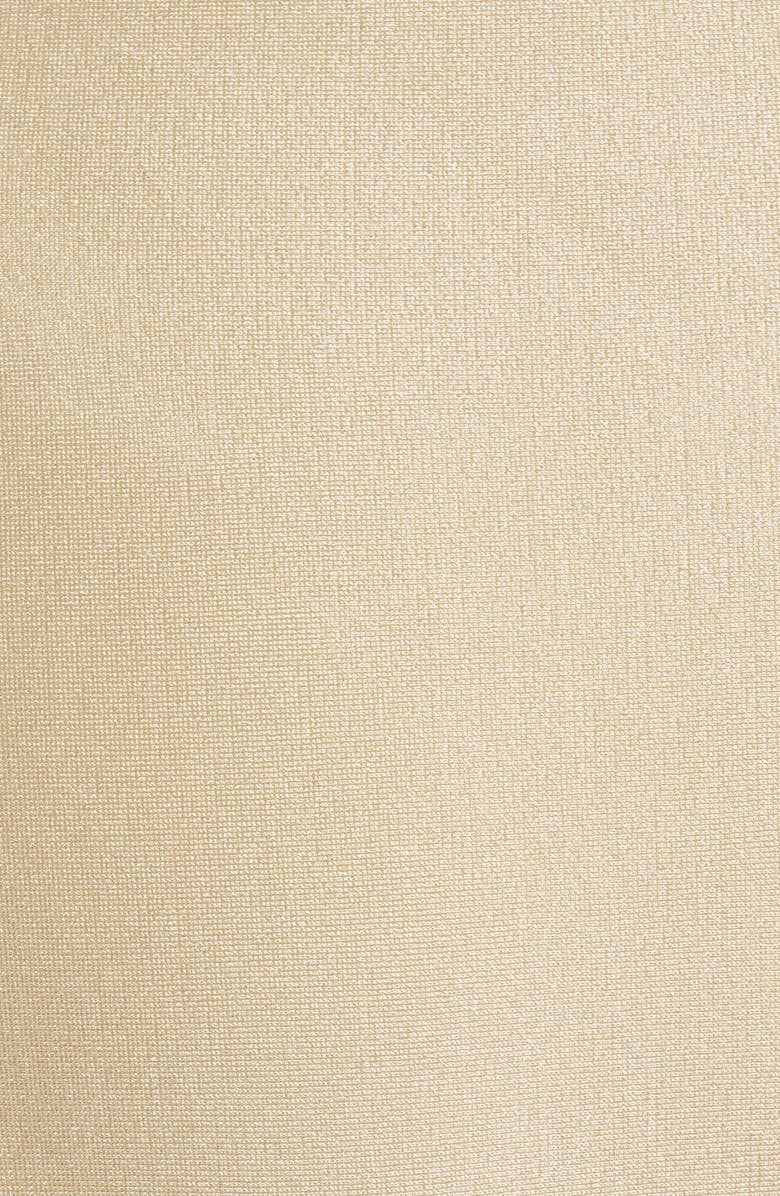 BOAMAR Monik Metallic Bikini Bottoms, Alternate, color, Champagne