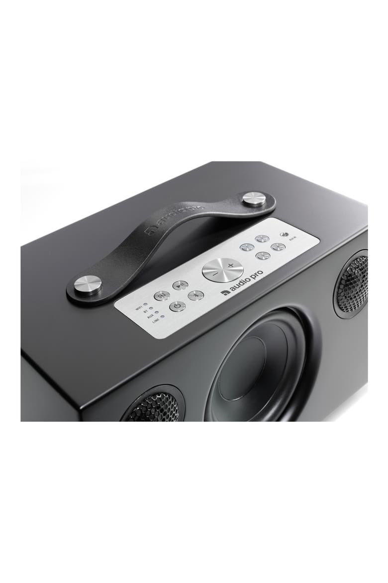 Addon C5 Wi-Fi Multi Room Bluetooth® Speaker, Alternate, color, COAL BLACK