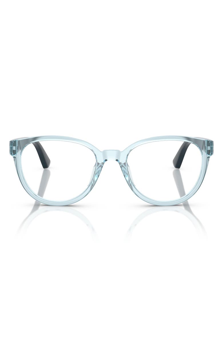 VOGUE 47mm Pillow Optical Glasses, Main, color, Blue