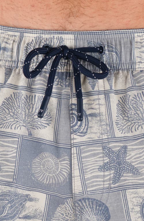 Tailor Vintage Hybrid 4-way Stretch Swim Shorts In Blue