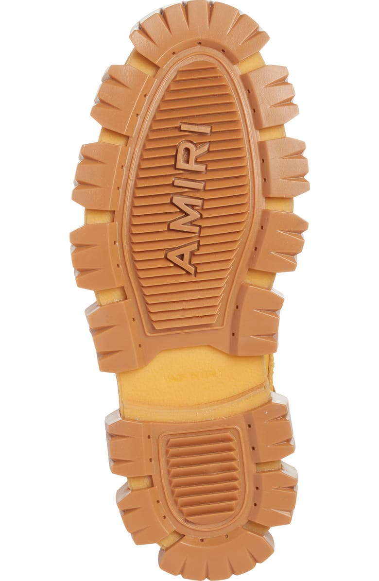 AMIRI Lug Sole Combat Boot, Alternate, color,