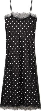 MANGO Polka Dot Longline Tunic