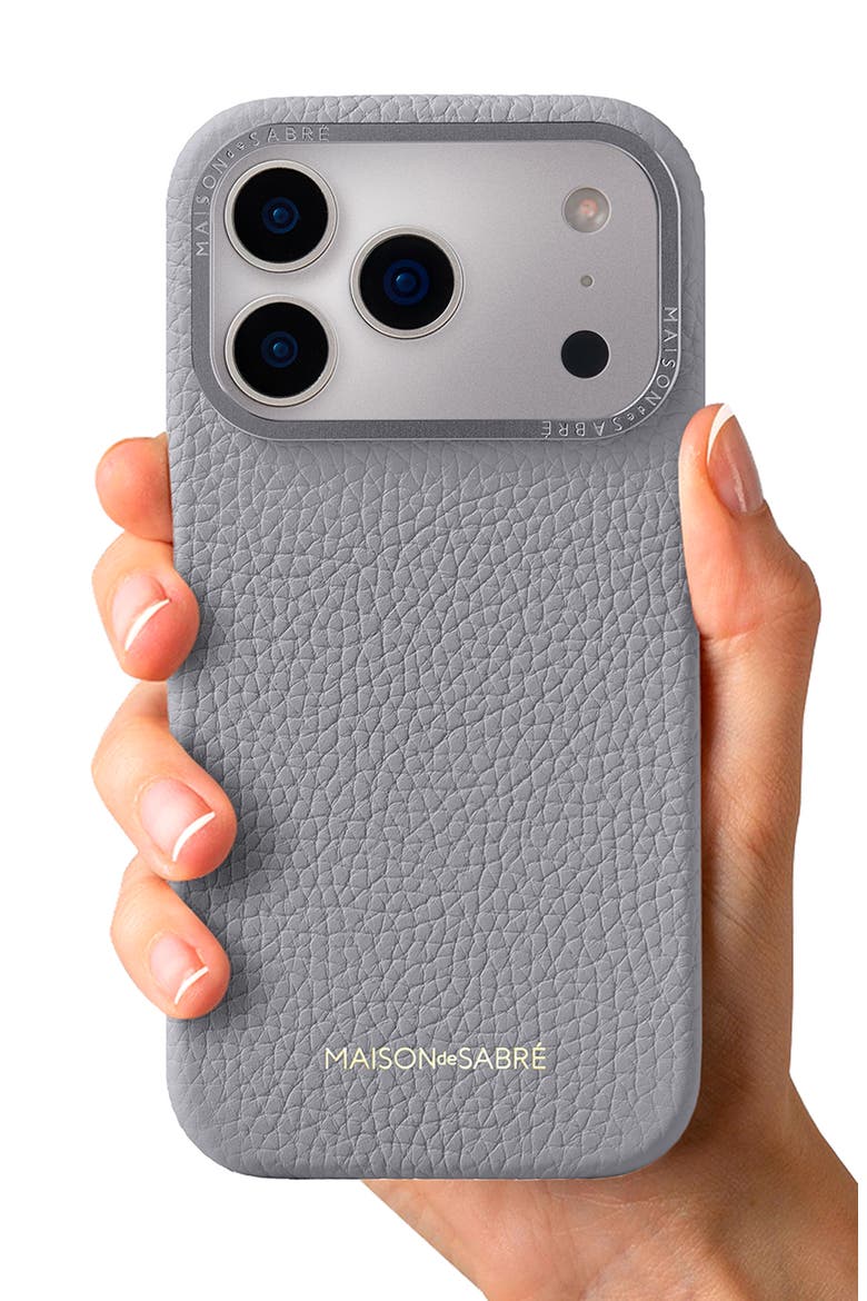 MAISON de SABRÉ Leather Phone Case iPhone 17 Pro Max | Nordstrom