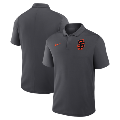 Men's Nike Anthracite San Francisco Giants Alternate Victory Dri-FIT Polo